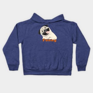 Funny Pug Kids Hoodie